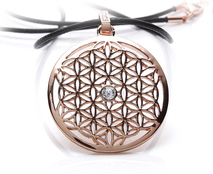 Blume des lebens Echt Rosegold